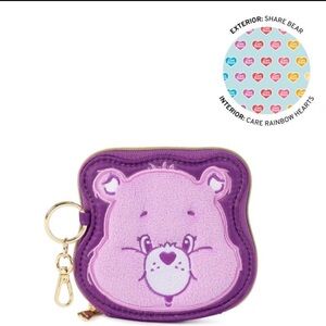 LUG X CARE BEARS SHARE BEAR COIN POUCH